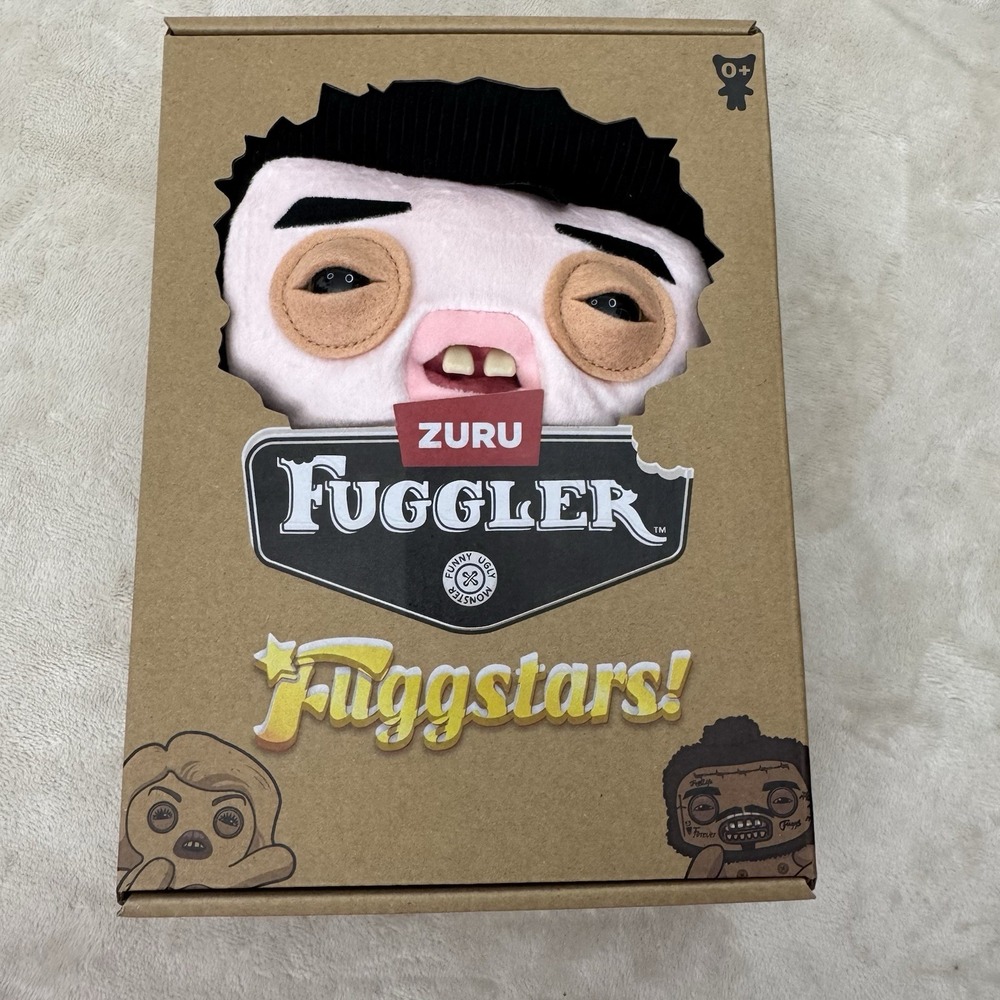 ZURU Fuggler Fuggstars Greazee Plush Monster New in Box 2025 Collectible